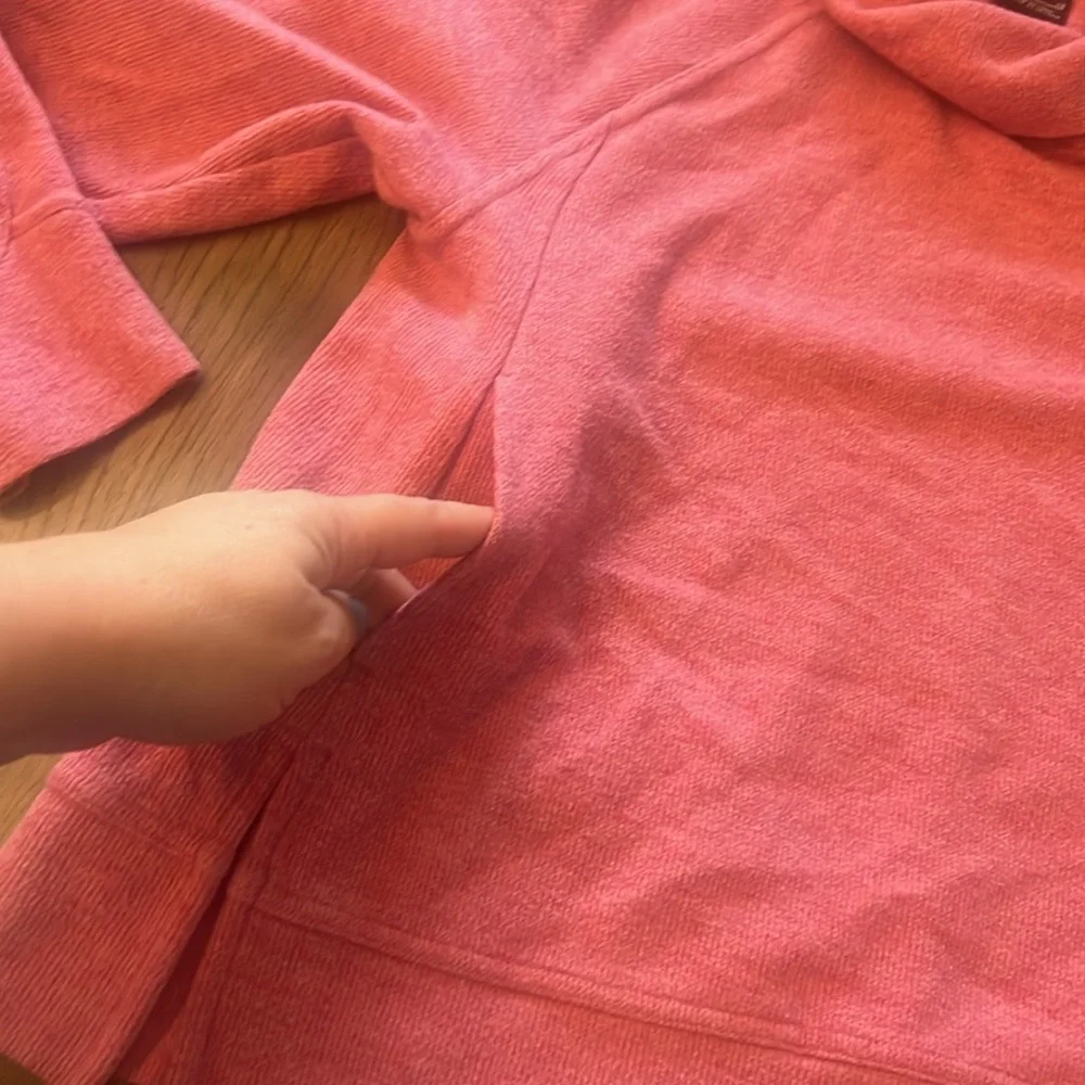 Nike Women's Pink cowl Neck Sweatshirt Small